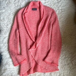 Worn Once - Wooden Ships Cozy Pink Open-Front Sweater XS-S